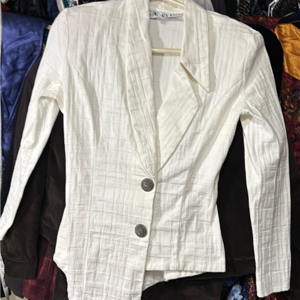 Cline Kolarek Vintage White Women's Blazer